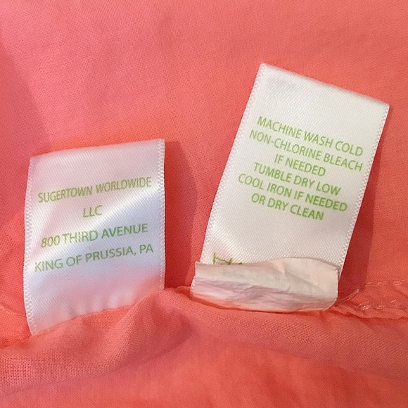 NWOT Lilly Pulitzer ‘Anna Maria’ Classic Button Down Shirt - Picture 11 of 13